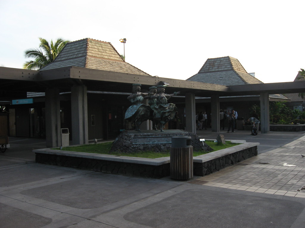 These little typical houses form Kona's Airport Terminals. 